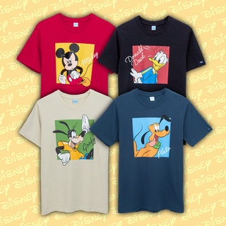 Disney T-Shirt Men&amp;Women Mickey And Friends  - เสื้อยืดครอบครัวมิกกี้เมาส์และผองเพื่อน สินค้าลิขสิทธ์แท้100% characters