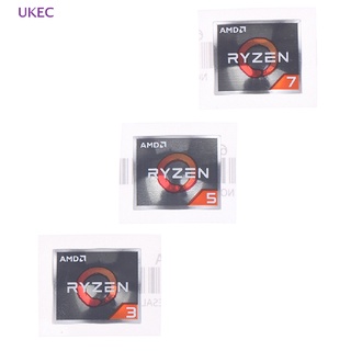 Ukec AMD สติกเกอร์ฉลากโลโก้ ATHLON Ryzen R 3 5 7 PRO7