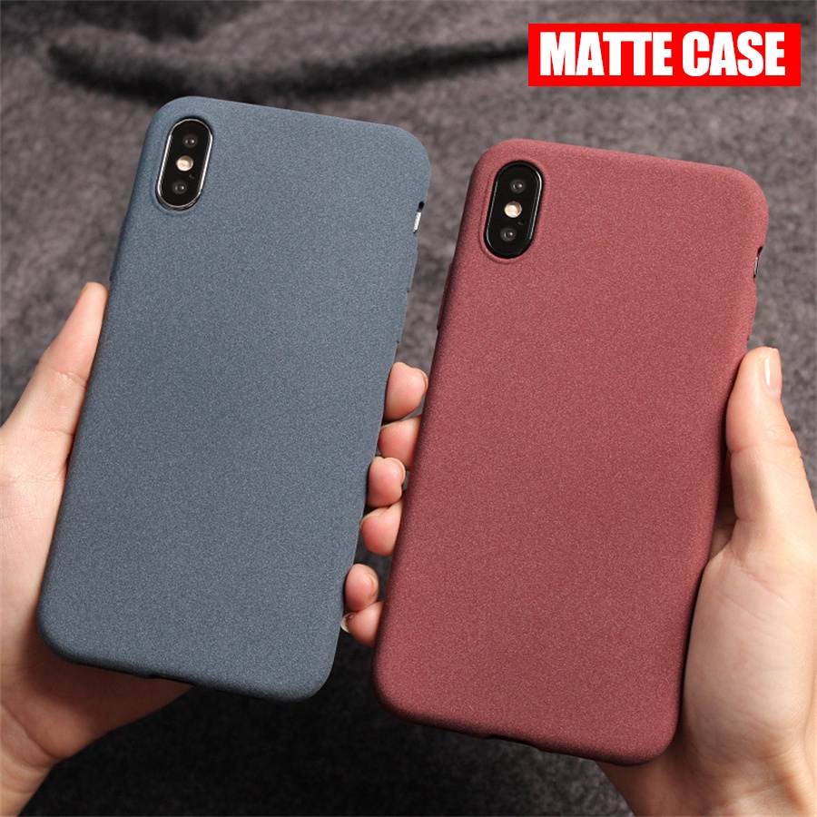 เคสซิลิโคน ซองมือถือ (แบบด้าน) Oppo F5 F7 F9 F11 Pro A53 A93 Shopee