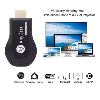 ภาพขนาดย่อของภาพหน้าปกสินค้าAnycast M18 Plus FW.2020 HDMI WIFI Display HDTV เชื่อมต่อมือถือไปทีวี ใหม่ล่าสุด M18plus จากร้าน pping8851 บน Shopee