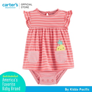 Carters Dress 1Pc Pink-Pineapple L8 คาร์เตอร์เสื้อผ้าชุดกระโปรงมีลาย