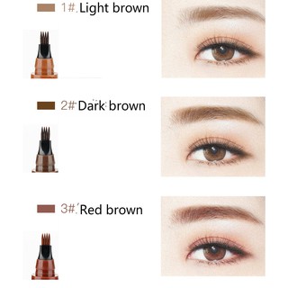 สินค้า [ COD / in stock ] ดินสอเขียนคิ้วกันน้ำ 4 สี 1 ชิ้น