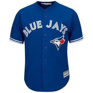 เสื้อกีฬาเบสบอล ทีม Toronto Blue Jays MLB สีฟ้า สีขาว สีแดง สีเทา สําหรับผู้ชาย
