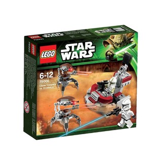 75000 : LEGO Star Wars Clone Troopers vs. Droidekas (สินค้ากล่องไม่สวย)