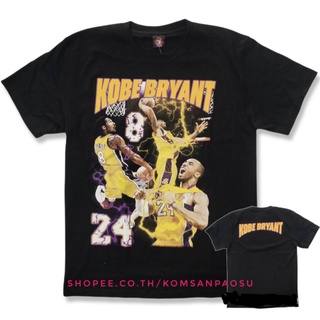 ผ้าฝ้าย 100%COTTONเสื้อยืด Kobe bryant เสื้อ Kobe bryant บาสเกตบอล t-shirt เสื้อไซส์ยุโรป sizes-5xl