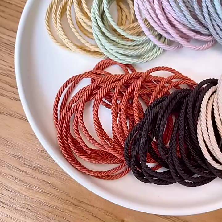 50-ชิ้น-เซต-ที่มีสีสัน-เชือกป่าน-ความยืดหยุ่นสูง-ยางรัดผม-เวอร์ชั่นเกาหลี-ผู้หญิง-ทนทาน-เครื่องประดับผม