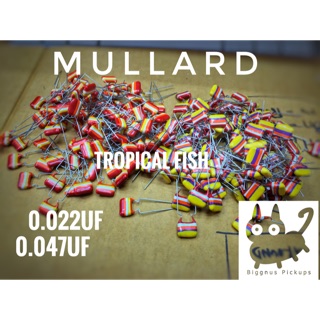 ภาพหน้าปกสินค้าMullard Tropical Fish Guitar Capacitors ที่เกี่ยวข้อง