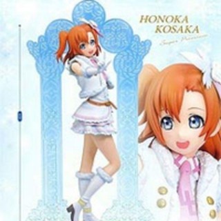 (แท้/มือหนึ่ง/มือสอง/อะไหล่) Sega Love Live School Idol Project SPM PVC Figure - Snow Halation Rin Hoshizora