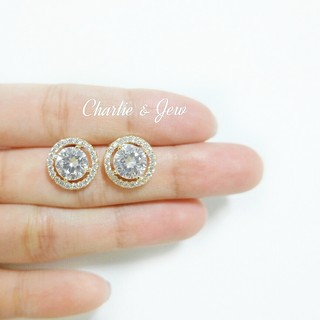 CZ earrings