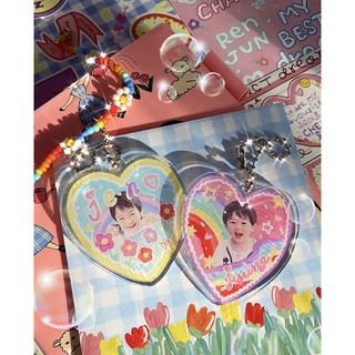 🎂JISUNG  💖 NEW IN !!! 💖🌟JISUNG 💚 keyring sticker baby jisung NCT 💚✨ พวงกุญแจ ลายจีซอง💕 พร้อมส่ง