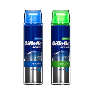 Gillette ยิลเลตต์ ซีรี่ส์ เชฟ เจล 195 g. (เลือกสูตรได้)