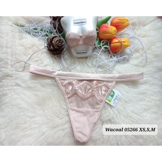 Wacoal glam Size XS,S,M ชุดชั้นใน/กางเกงใน ทรงจีสตริง G-string 05266