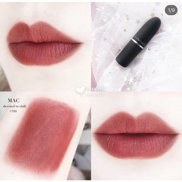ค่าส่ง18ทั่วไทย-แบ่งขายลิปสติก-mac-lipstick-สี-devoted-to-chill-ขนาด0-25-g-แบ่งขายใส่กระปุก-แถมแปรงทาลิปฟรี-แท้100
