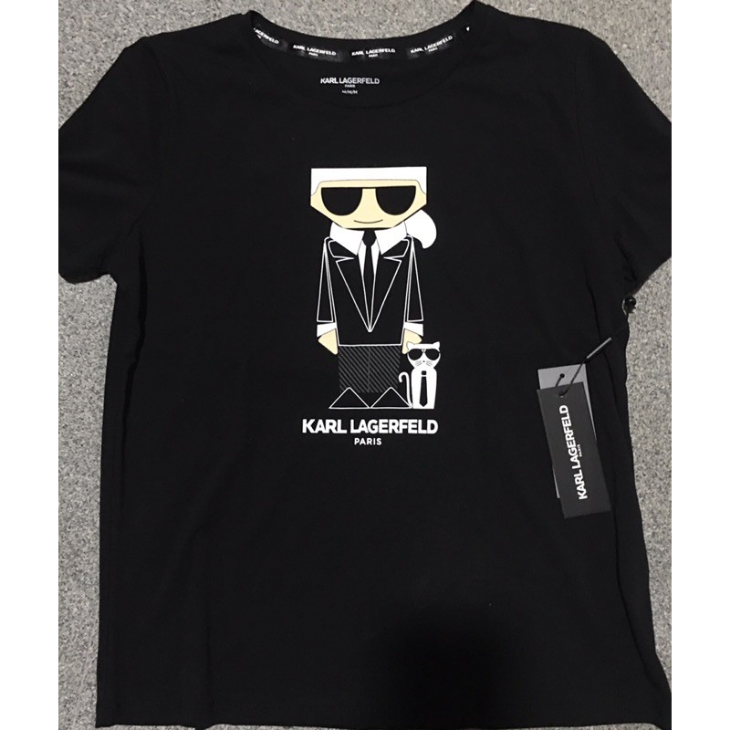 เสื้อยืด-karl-lagerfeld-ไซส์sของแท้จากอเมริกา-มีพร้อมส่ง