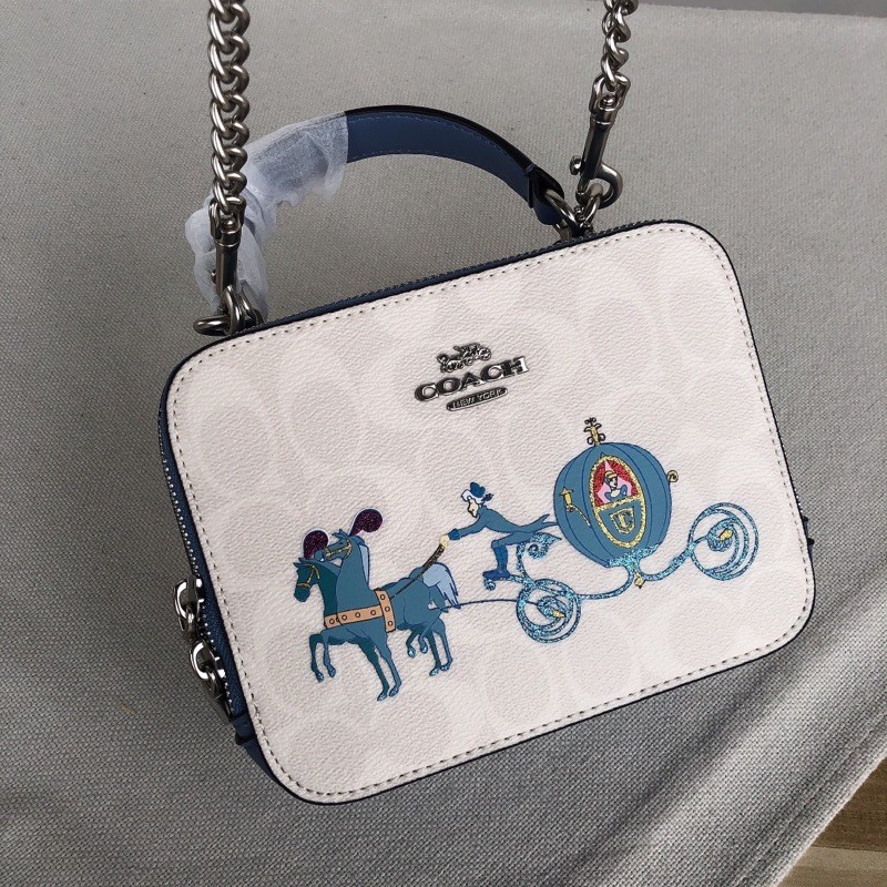 outlet-ส่วนลด-coach-c1426-1434-3148-2872-disney-box-กระเป๋าสะพายข้างผู้หญิง-สลิง-หูหิ้วสายโซ่