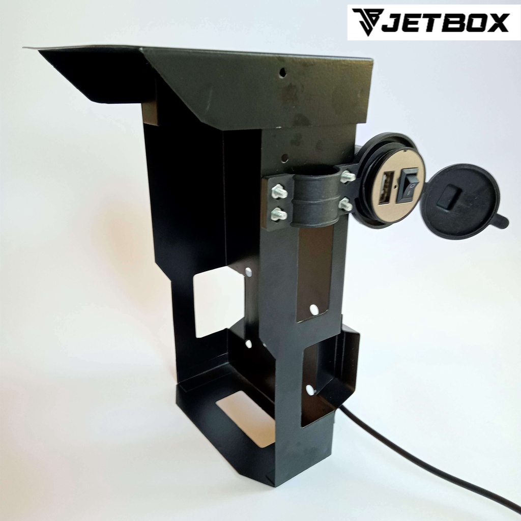 ครบชุด !! ที่จับมือถือรุ่น C1/C2 พร้อมกล่องบังเเดด Jet box ครบชุดเริ่ม ...