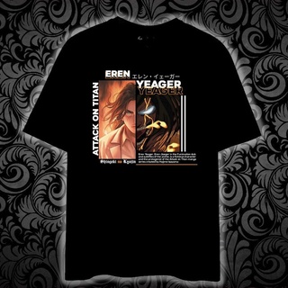 EREN YEAGER ATTACK TITAN Printed t shirt unisex 100% cotton