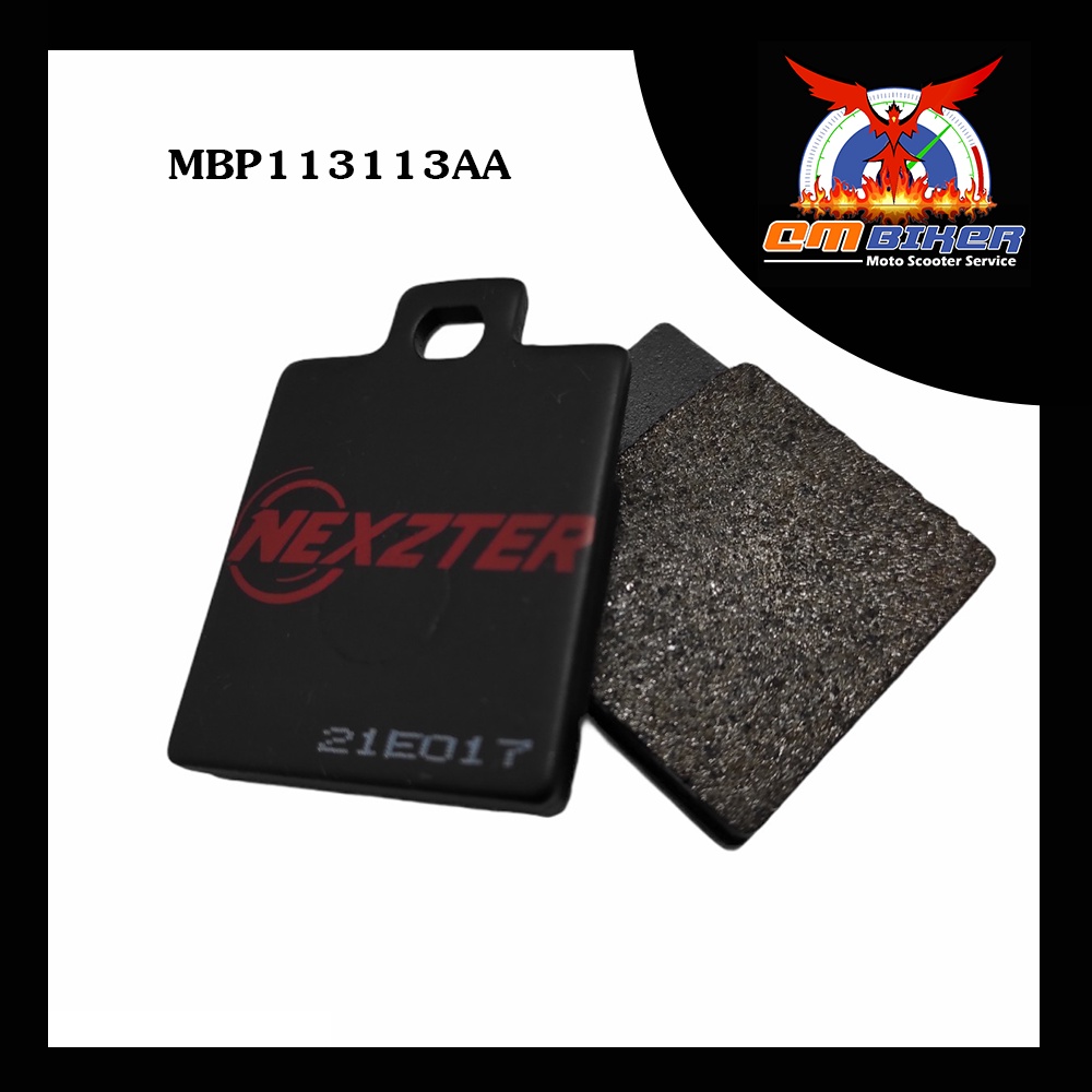 nexzter-ผ้าเบรค-สำหรับรถ-lambretta-v125-v200-gpx-drone-vespa-lx-lxv125cc-lxv150cc-รุ่น-next-spec-113113aa