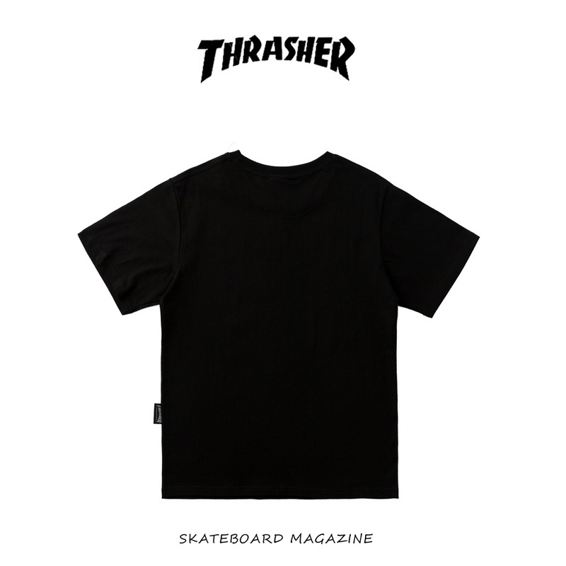 เสื้อยืดสีขาว-เสื้อยืดสําหรับผู้ชาย-m-thrasher-t04-ของแข็ง-tees-กราฟิก-tees-singlets-งบ-tees-bf