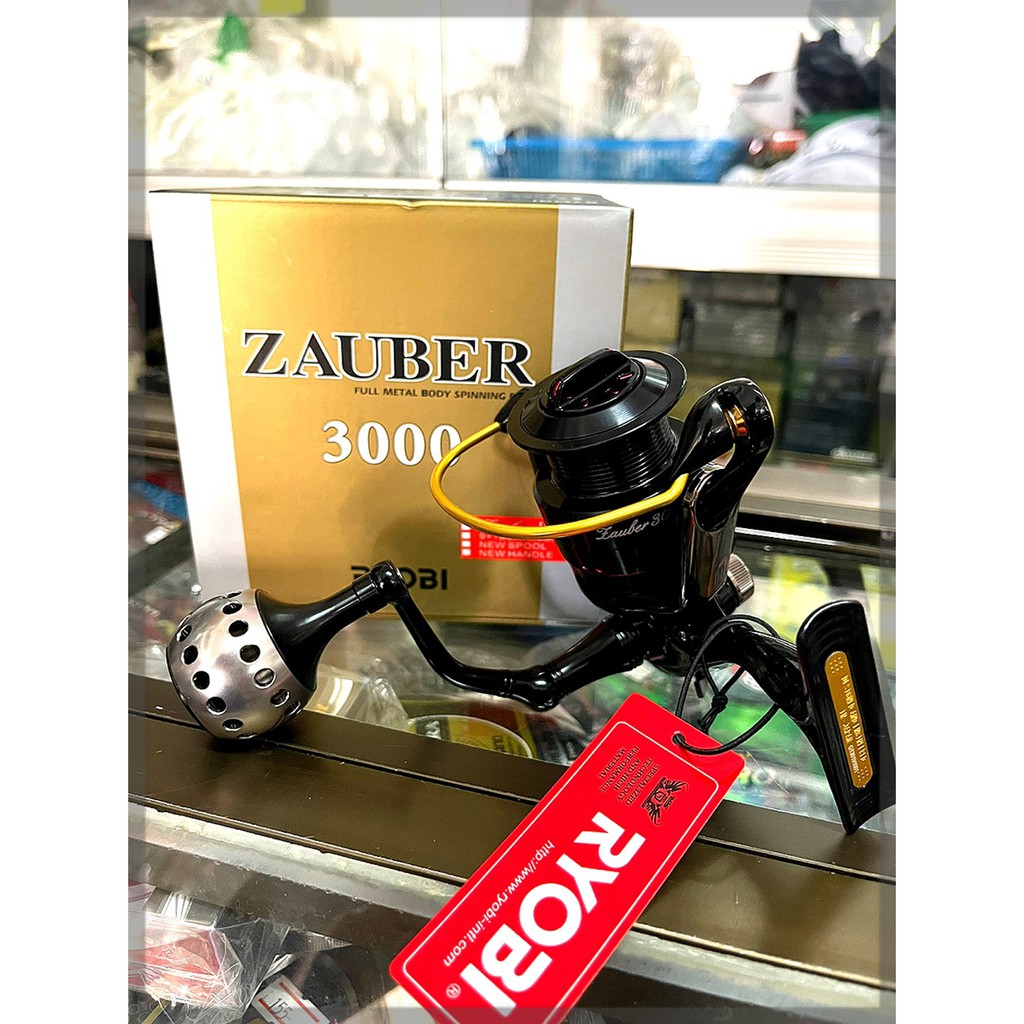 ภาพหน้าปกสินค้ารอกสปินนิ่ง RYOBI ZAUBER II 3000 2000 1000 ( limited ) จากร้าน esanfishing_shop บน Shopee