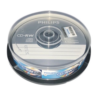 ☏ ฟิลิปส์CD-RW/CD-R/DVD-RW/+RWเขียนแผ่นดิสก์/ที่เขียนทับได้/ซ้ำๆแผ่น flAR