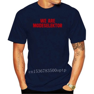 [S-5XL] เสื้อยืด พิมพ์ลาย We are Modeselektor German minimal techno สีดํา สําหรับผู้ชาย