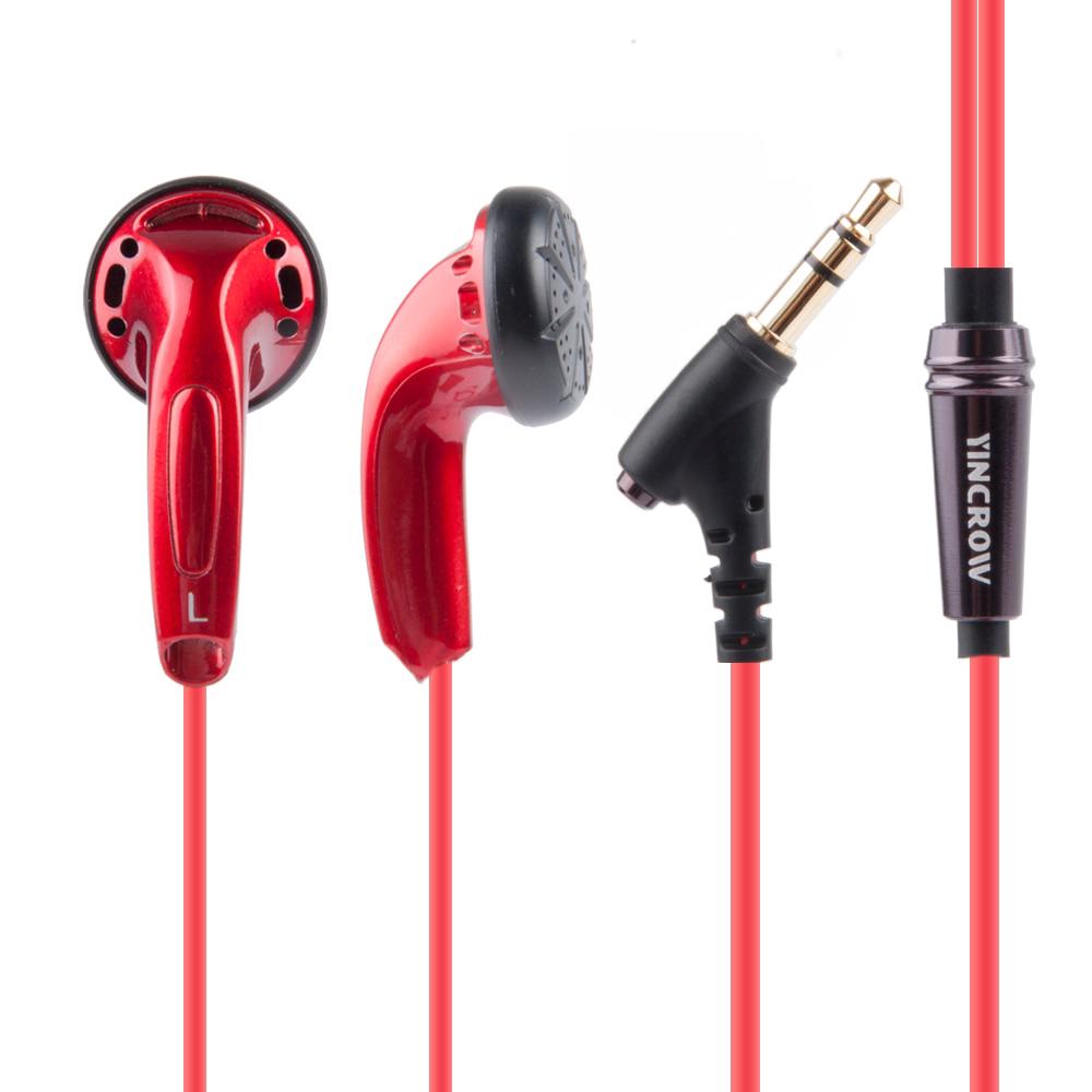 YINCROW X6 In Ear Earphone Earbud Flat Head Plug Earplugs PK PK1 MX985 Earbud Kill Monk Earbud