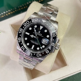 นาฬิกา ROLEX GMT master ll top Swiss โรงงาน Ew ใส่สลับแท้ครับ