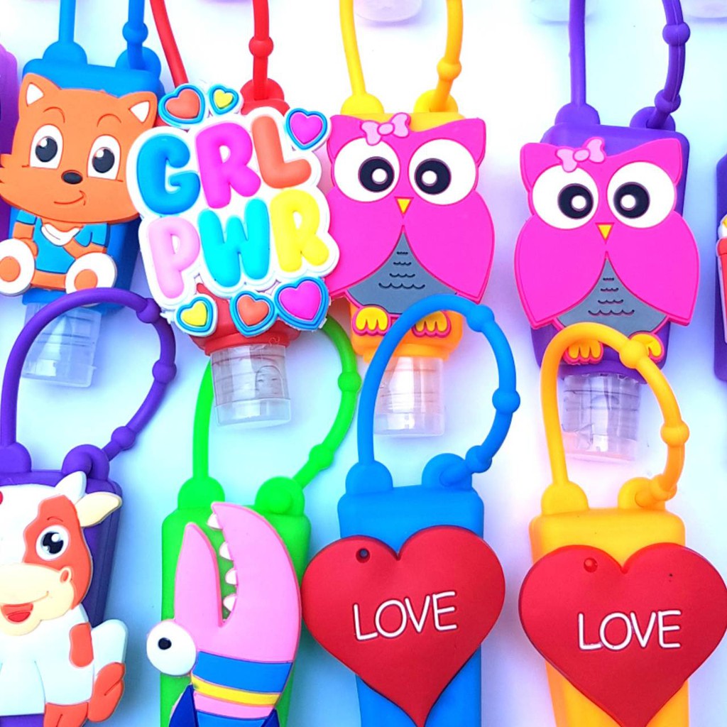 เจลล้างมือ-hanging-hand-sanitizer-แอลกอฮอล์เจลแบบห้อย-มีปลอกตุ๊กตา-น่ารัก-มีเจลทุกหลอด-แฮนด์เจล-70