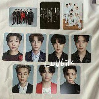 โฟโต้การ์ดแท้ DICON photocard bts jin jimin RM jungkook suga taehyung jhope ฟตก