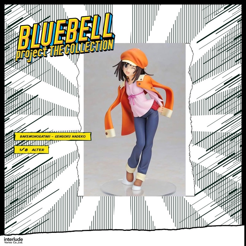 ANCIEN BAKEMONOGATARI : figurine PVC Nadeko Sengoku échelle 1:8 EUR 117