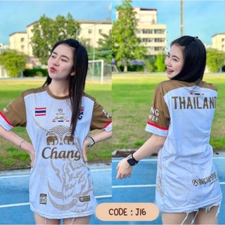 พร้อมส่ง เสื้อยืด ลายทีมชาติไทย