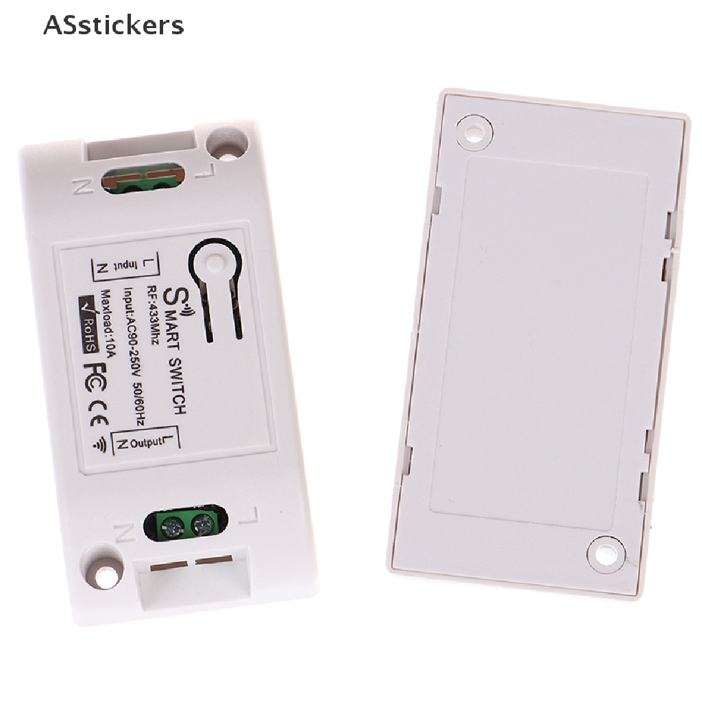asstickers-433-mhz-rf-สมาร์ทสวิตช์ไร้สาย-rf-ตัวรับสัญญาณรีเลย์จับเวลาโทรศัพท์-รีโมตคอนโทรล