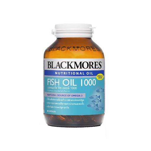 ภาพหน้าปกสินค้าBlackmore Fish oil 1000mg 80's จากร้าน savedrug_official_store บน Shopee