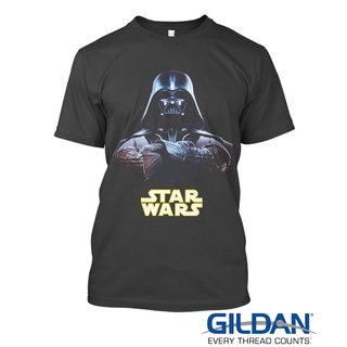 ย้อนยุคGILDAN เสื้อยืด ลาย Star Wars Darth Vader 2 นิ้วS-5XLสามารถปรับแต่งได้