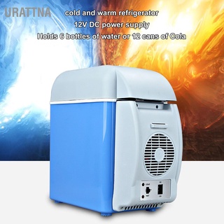 Urattna~ ตู้เย็นไฟฟ้า พาวเวอร์ซัพพลาย Dc 12V ขนาดเล็ก แบบพกพา สําหรับรถยนต์
