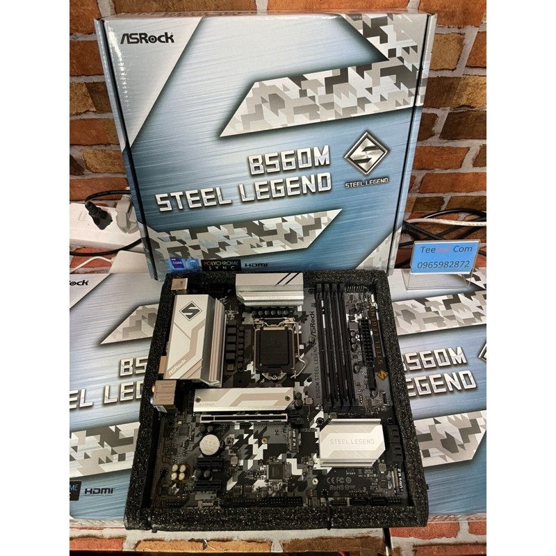 ASROCK B560M STEEL LEGEND (เมนบอร์ด)ของใหม่ประกัน3ปี advice