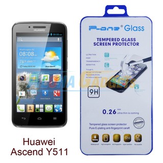 P-One ฟิล์มกระจกนิรภัย Huawei Ascend Y511