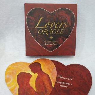 Lovers Oracle ไพ่ออราเคิลความรักรูปหัวใจ/ไพ่ออราเคิล/ไพ่ยิปซี/ไพ่ทาโร่ต์/Tarot/Oracle/Oracle Cards