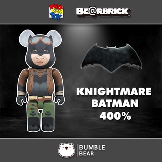 [‼️ของแท้, พร้อมส่ง‼️] 400% Bearbrick Knightmare Batman