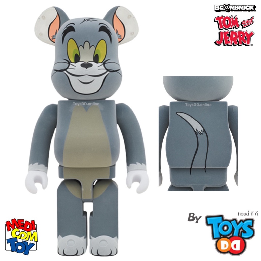 Be@rbrick Tom & Jerry Flocky Version 1000%, 400% & 100