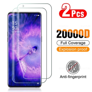 2Pcs Hydrogel Film For Oppo Find X5 Pro Glass Screen Protector Full Cover For Opp Find X5 Pro X3 Pro findX5 Pro Protective Glass