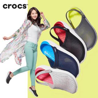 ผู้ชายและผู้หญิง Crocs รองเท้าชายหาด เด็ก หลุมและแตะ