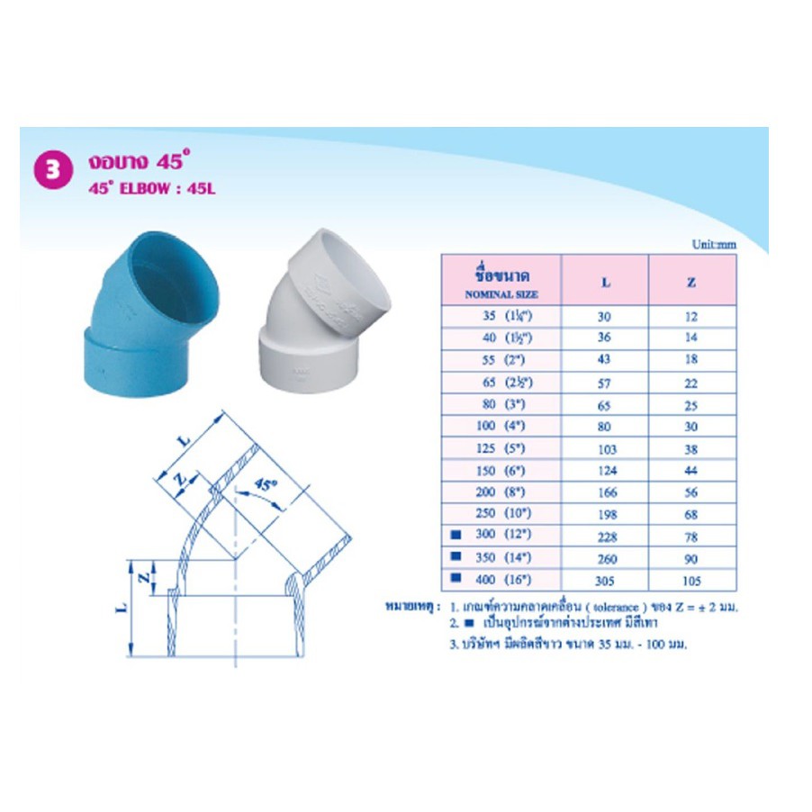 ข้องอบาง-45องศา-45o-elbow-ท่อน้ำไทย-1-1-4-3-สีฟ้า