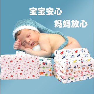 เด็กนอนหมอน 1-10 ปีผ้าฝ้ายเด็กทารกป้องกันไม่ให้หัวแบนหมอนเด็ก ขนาด40*25*8-5cm