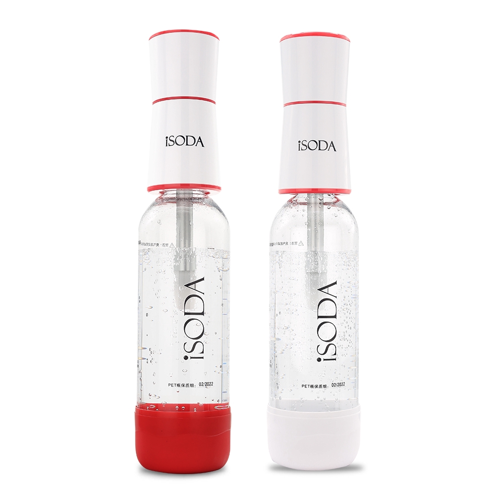 iSoda DrinkMate Mini Hand Held Carbonated Soda Maker, White Shopee