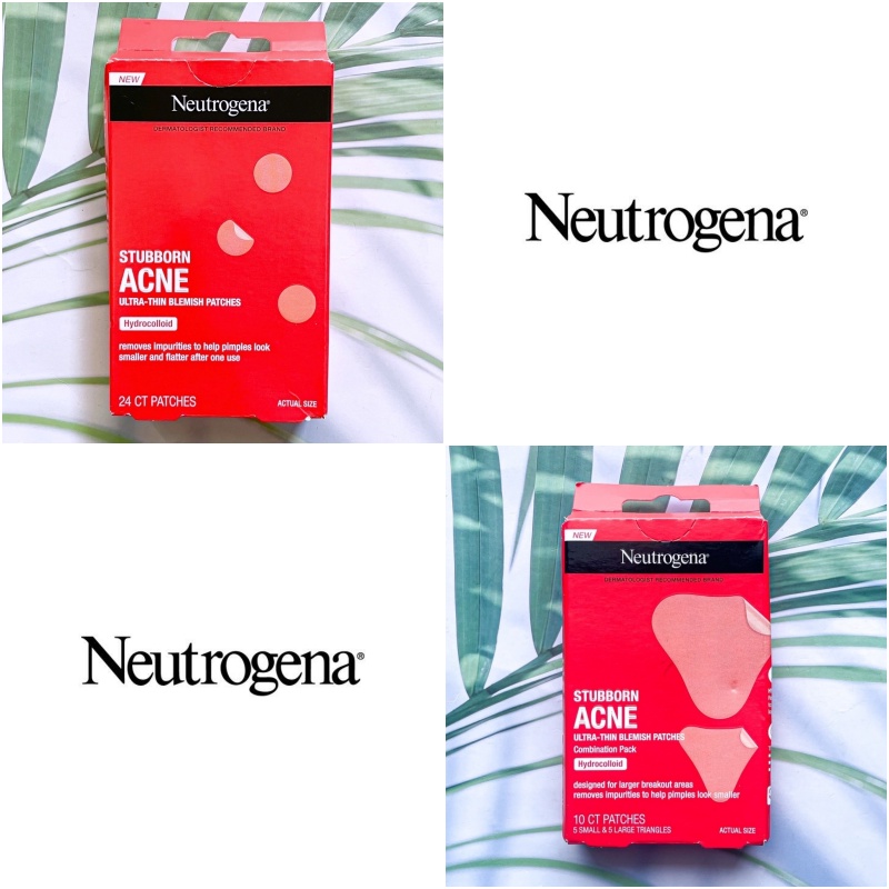 Neutrogena®) Stubborn Acne Ultra-Thin Blemish Patches แผ่นแปะสิว 