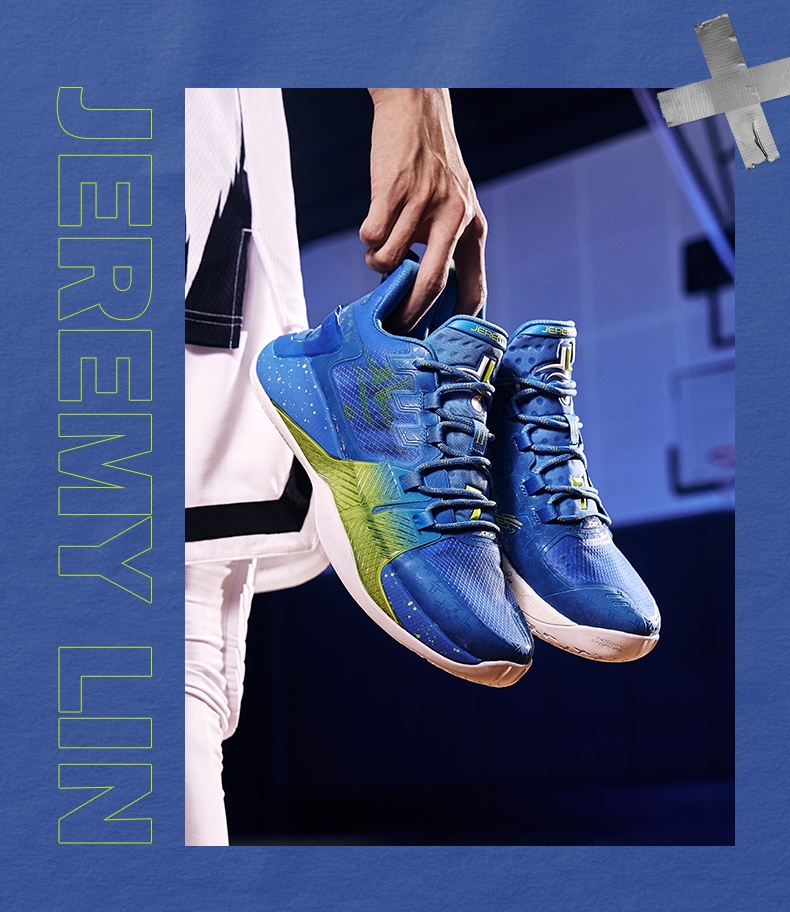 รูปภาพเพิ่มเติมของ Xtep Jlin2 Jeremy Lin รองเท้าบาสเก็ตบอล รองเท้ากีฬาสําหรับผู้ชาย สีใหม่สีม่วง