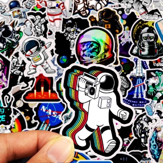 สินค้า Aoda Astronaut - Series 01 Spaceman สติ๊กเกอร์  50Pcs/Set DIY Fashion Decals Doodle สติกเกอร์ สติ้กเกอร์ สติ๊กเกอร์ติดโน๊ตบุ๊ค