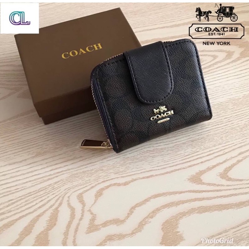 กระเป๋าสตางค์แบรนด์เนม-coach-รุ่นใหม่สวยมาก-พร้อมส่ง-พร้อมกล่อง-ครบสีจ้า